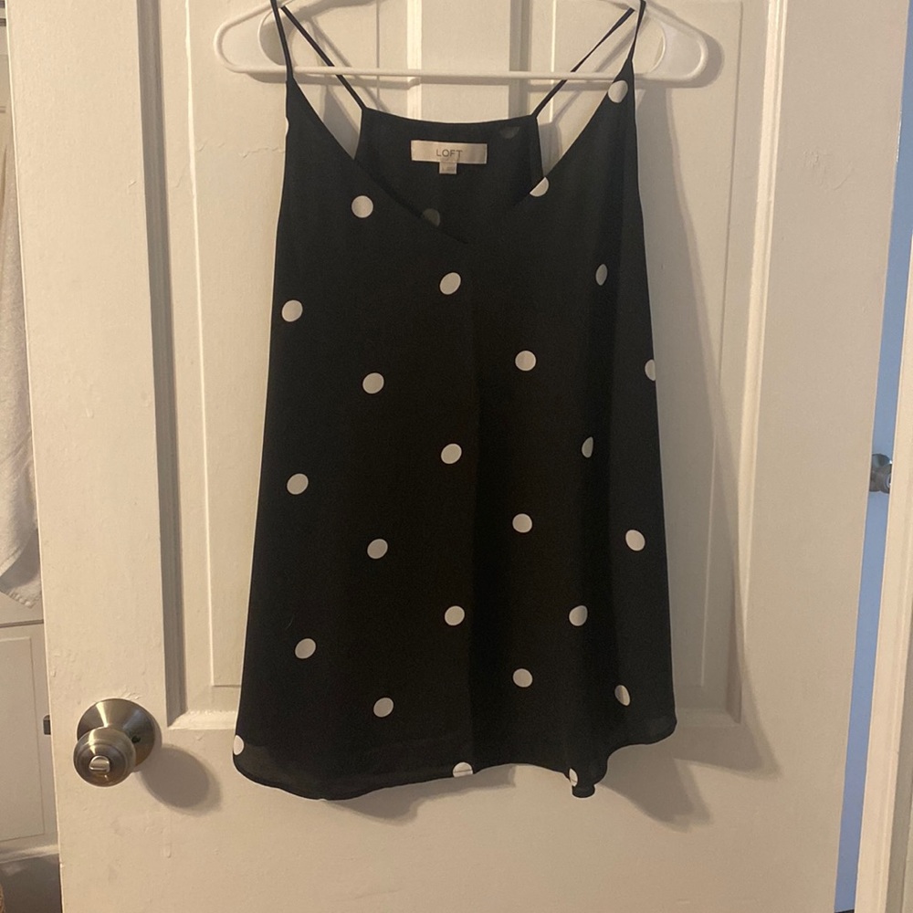 Loft sleeveless blouse